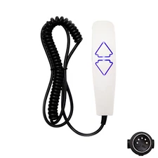 Power Recliner Lift Chairs Remote 2 Button 5 Pin Hand Control with USB Bluelight