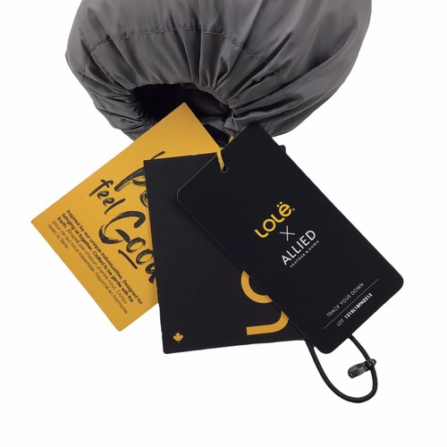 Lolë Irving Giubbotto Uomo XL Imbottito Leggero Riempibile Idrorepellente Grigio - Foto 3 di 4