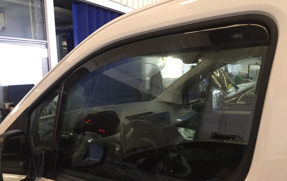 Déflecteurs De Vitres Fumés Compatible Peugeot Partner Depuis 2018 - Installation Intérieure