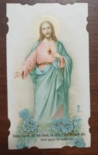 267° SANTINO SACRO CUORE GESU' 1917