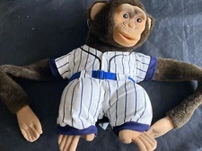 Hosung Chimpanzee Hand Puppet In  Baseball Kit. 46cm Tall. 1994