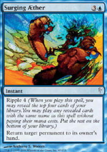Surging Aether - Foil LP, English MTG Coldsnap - Picture 1 of 1
