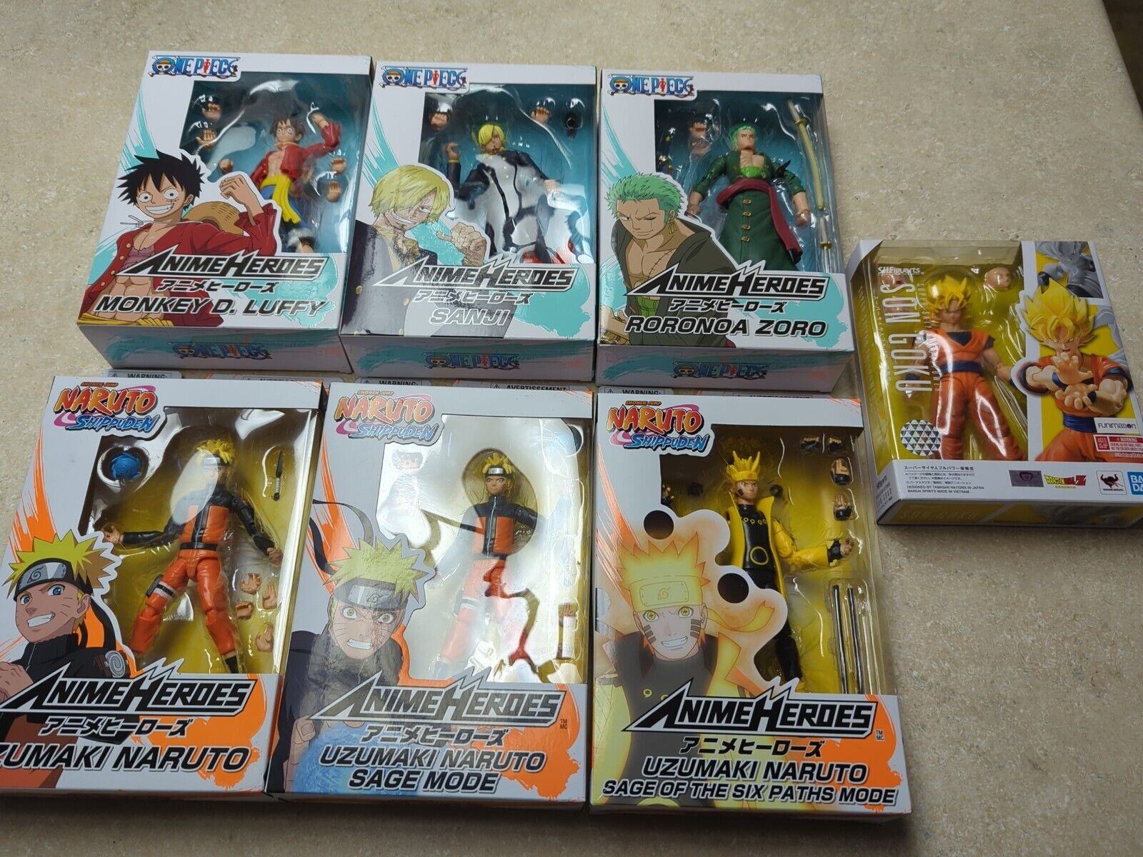 Naruto Anime Heroes Wave 2 Action Figure Case