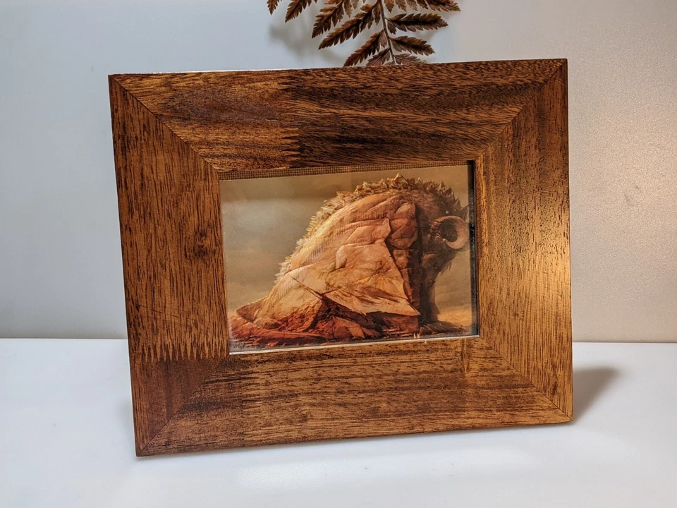 Rustic Wooden Picture Frame Decorative Home Decor 9.5x11  - Image 2 of 2