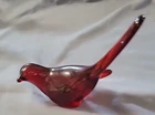 Fenton Art Glass Ruby Red Bird of Happiness