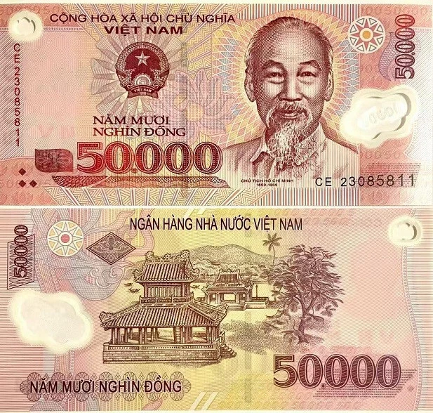 Vietnam Dong 50000 for sale | eBay