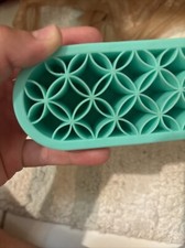Silicone Makeup Brush Holder, Desktop Cosmetic Storage Box Organizer for Green