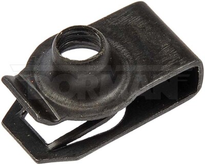 Clip Nut -U-Threaded M6-1.0 X 13.5 Mm Panel Range; .8-4.0 Mm
