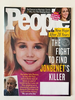 JONBENET JOHN RAMSEY * TED DANSON * MILEY CYRUS December 9 2024 PEOPLE MAGAZINE