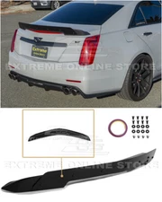 EOS For 14-19 Cadillac CTS | Carbon Package Rear Trunk Wing Wickerbill Spoiler