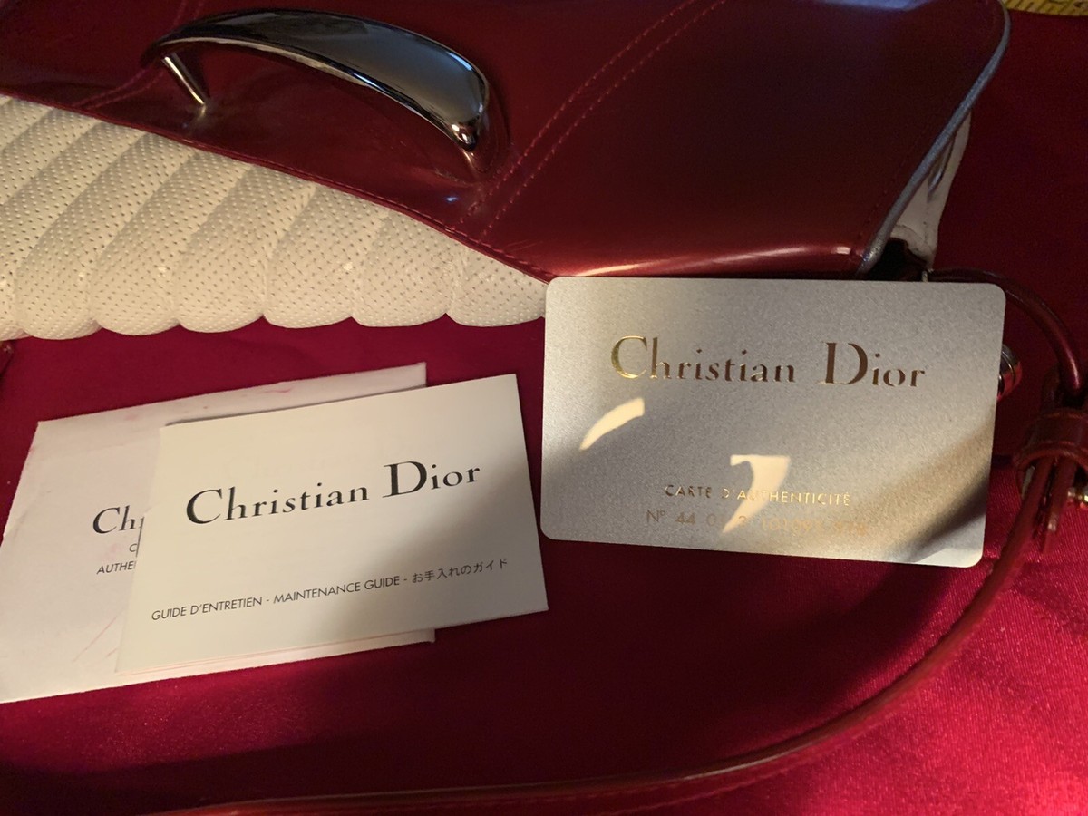 【美品】Chistian Dior  vintage handbag CHRISTIAN DIOR EMBROIDERED MONTAIGNE CHRIS 1947 BAG – RDB