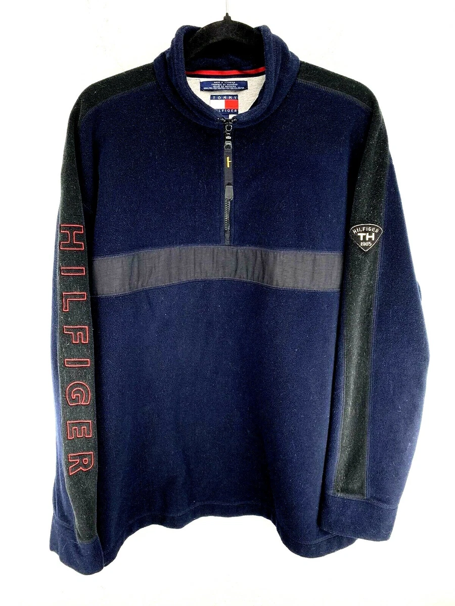 Tommy hilfiger half 2025 zip vintage