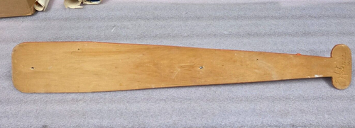 VINTAGE NEW YORK METS HAT / COAT / ACCESORY RACK - WOOD - HOT RACKS BY BQ - Picture 3 of 4