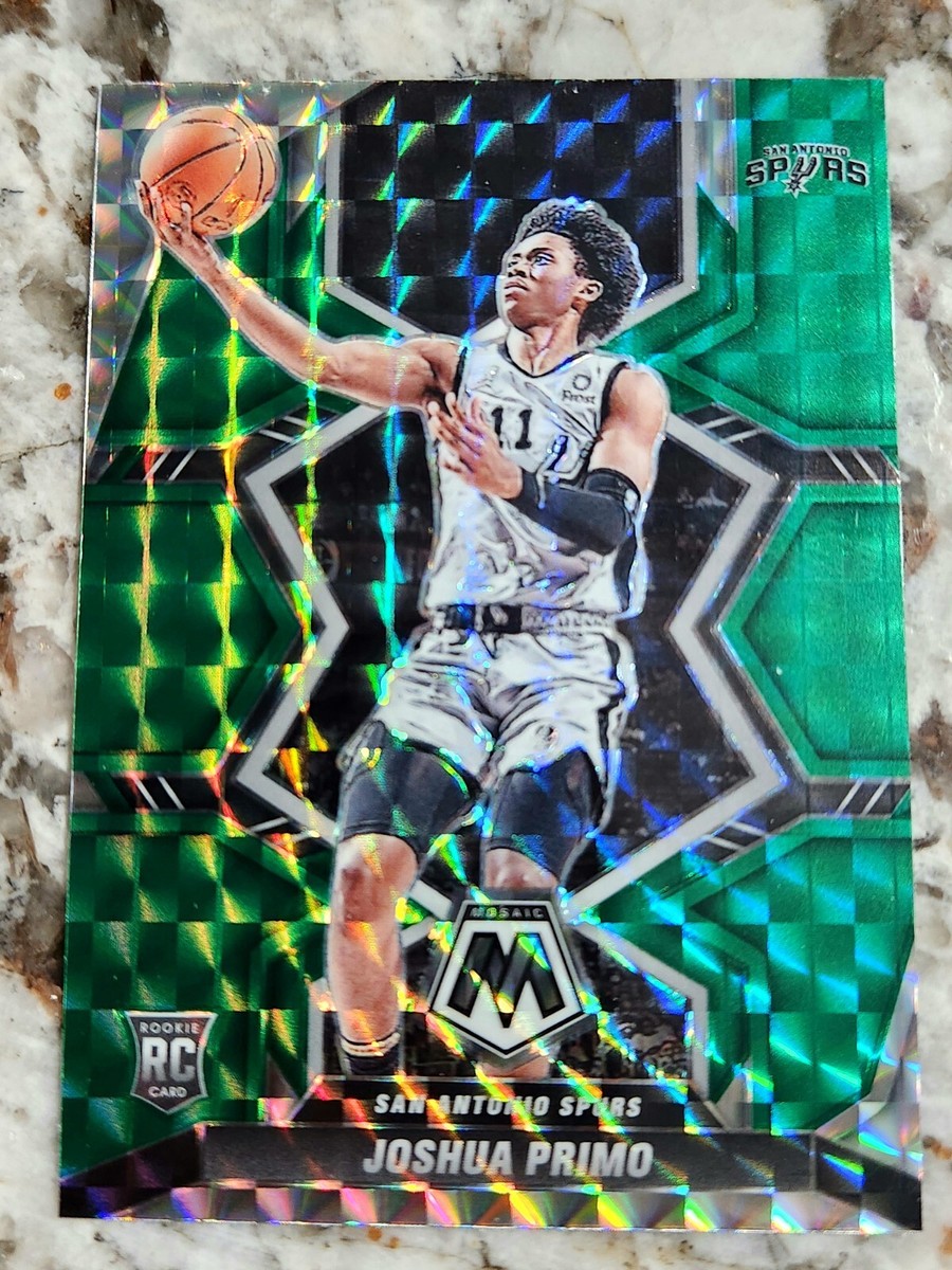 2021-22 Joshua Primo RC #204 Mosaic Green Prizm | eBay