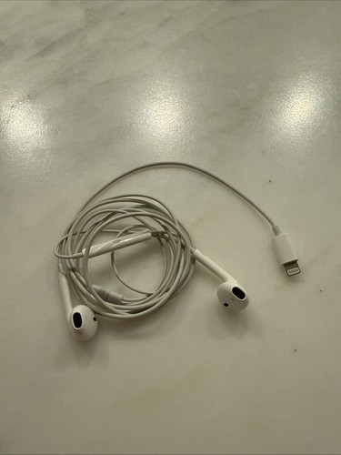 Original Apple EarPod Lightning Wired Earphones Headphones - Used