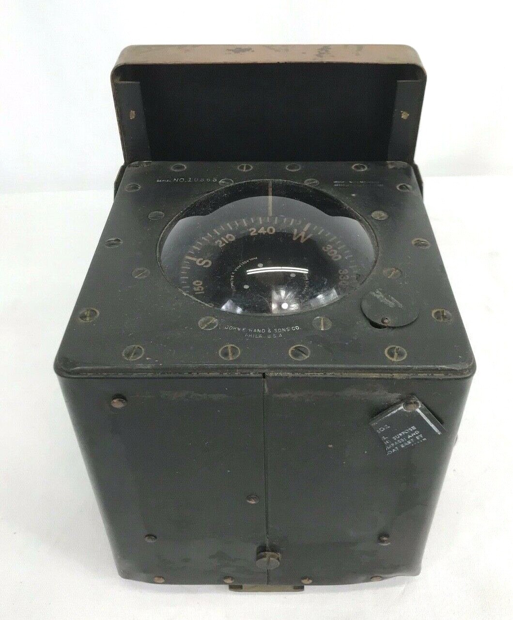 Vintage John E. Hand & Sons Co. Ships Compass eBay