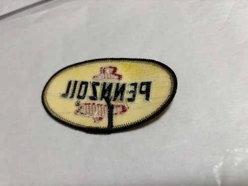 NEW, Vintage Pennzoil Iron-On Patch, Embroidered, 3.5" x 2", Gas, Oil, Sold Each - Picture 5 of 7