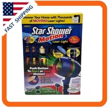 Bulbhead Star Shower Motion Laser Light With Stake And Base