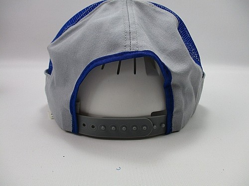 Vintage ELANCO SONALAN Herbicide Farm Gray / Blue Trucker Hat Cap USA - Picture 4 of 6