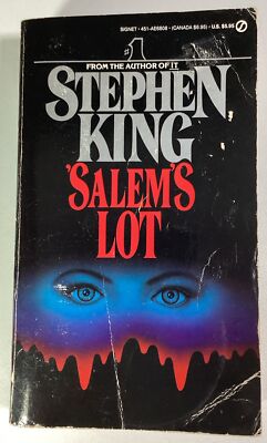 Stephen King Salem s Lot 1976 Signet Paperback AE6808 Horror Vampire