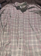 EDDIE BAUER Men's Tan Long Sleeve Full Button Down Shirt 2xlt