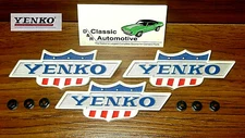 Yenko Emblems 69 Chevelle 1969 Fender 3 pc set Camaro Nova Licensed Products