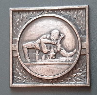 Médaille de récompse - Lutte L.O.C. Mulhouse - France – Numista