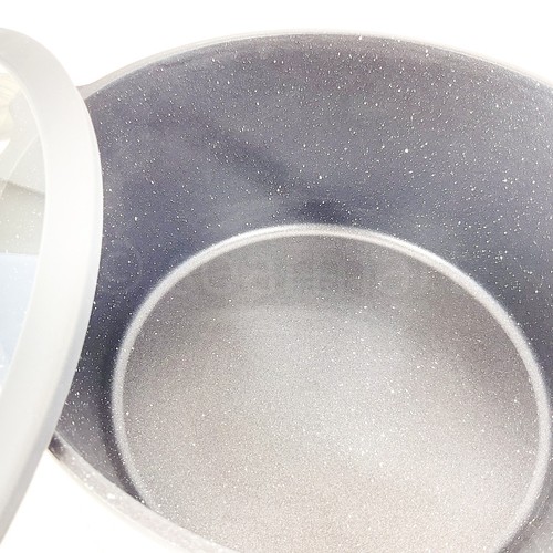 Auténtica cazuela antiadherente de cocina 11 pulgadas 6,9 qt mango de madera negro nueva - Imagen 6 de 9
