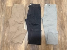 Men s Cotton Chino Pants, Size 32x30, Lot Of ...