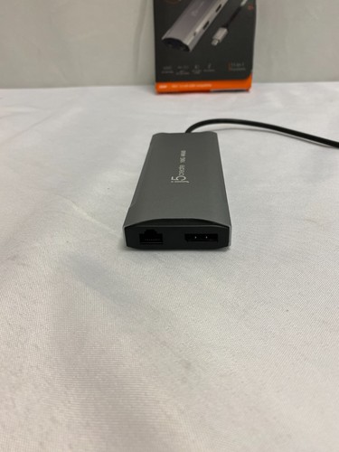 J5create JCD397 Silver 4K 60hz USB-C 10Gbps Triple-Monitor Mini Dock - 第 7/12 張圖片