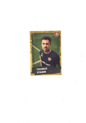 1 Original Postcard Small Format Thomas Stamm Trainer SG Dynamo Dresden New
