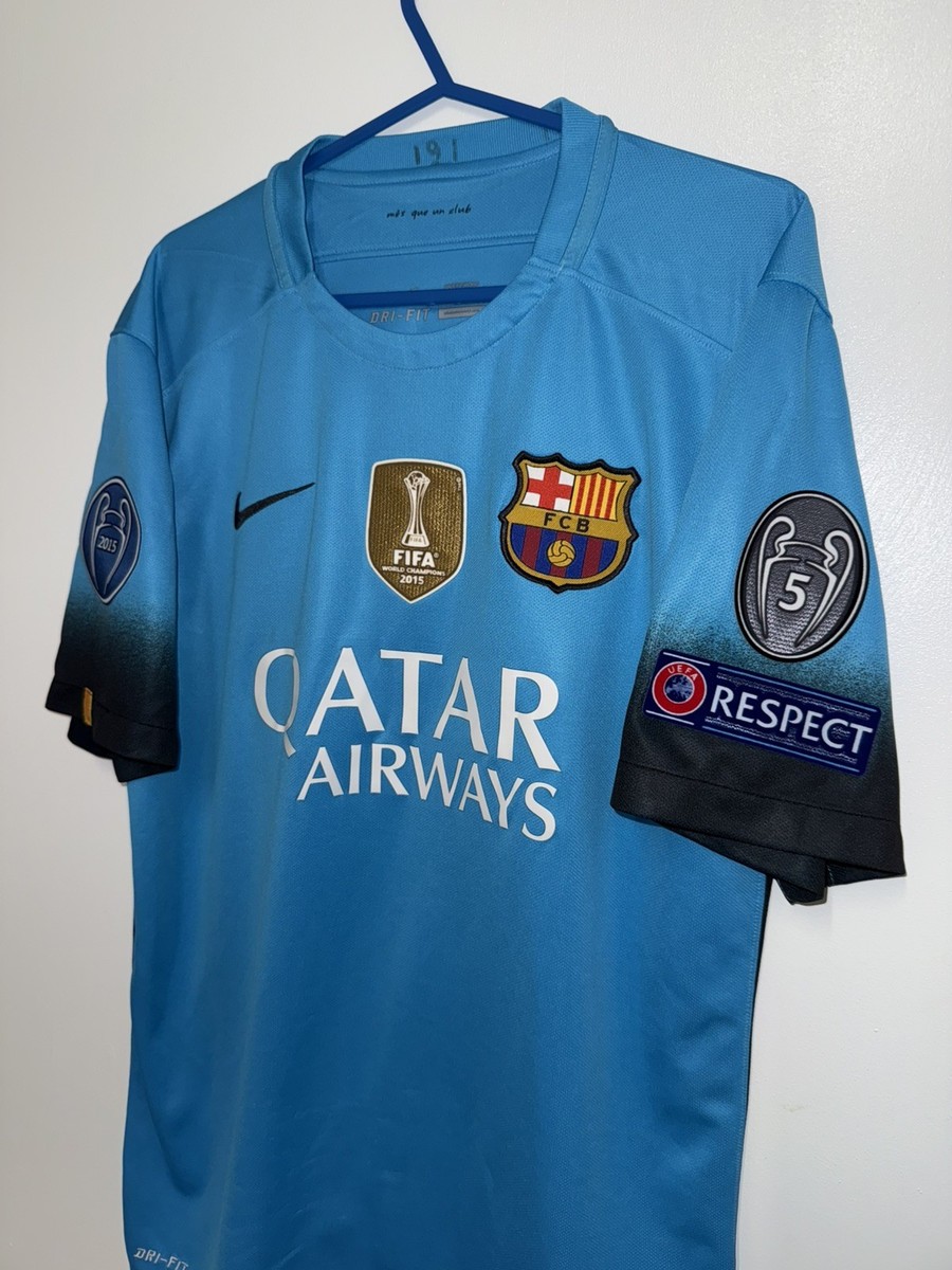 Messi 10 Barcelona 2015/16 third Football Shirt Nike futbol