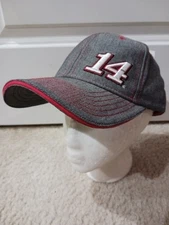 Stewart-Haas Racing Tony Stewart #14 Gray Strapback Hat Cap NASCAR New With Tag