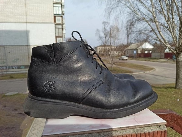 Men Timberland Boots Black 45 #NY9E