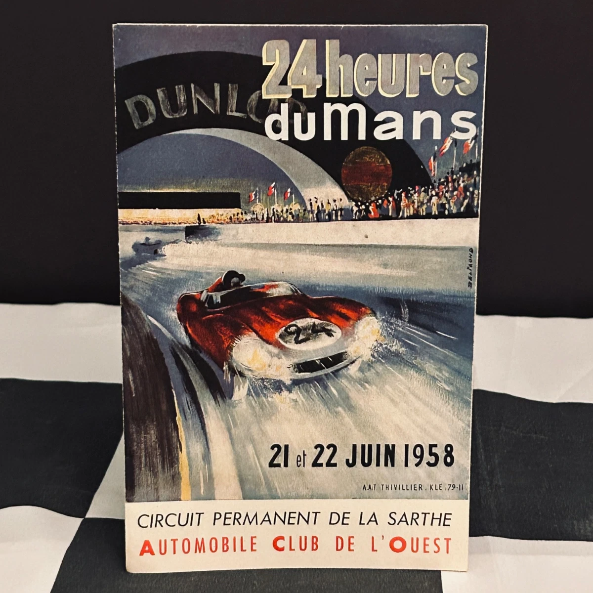Pack Affiches Autocollants 24H Du Mans 2007 - Programme Officiel Club, Livraison Offerte UK