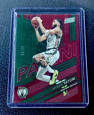 2024 Panini National Convention - Jayson Tatum #31 Red/Green Parallel /99
