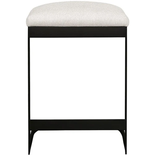 Uttermost 23948 Maude 25.8 inch Java Black and Taupe Grey Outdoor Counter Stool - Picture 3 of 7