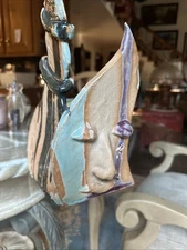 Clay Art Studio Sculpture,12” Tall. Artist Williams