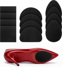 12 Pcs Shoe Sole Protector for Heels Clear Non Slip Shoe Pads anti Slip