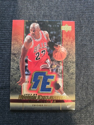 Michael Jordan [Jersey] #J60 2003 Upper Deck Rookie Exclusives card