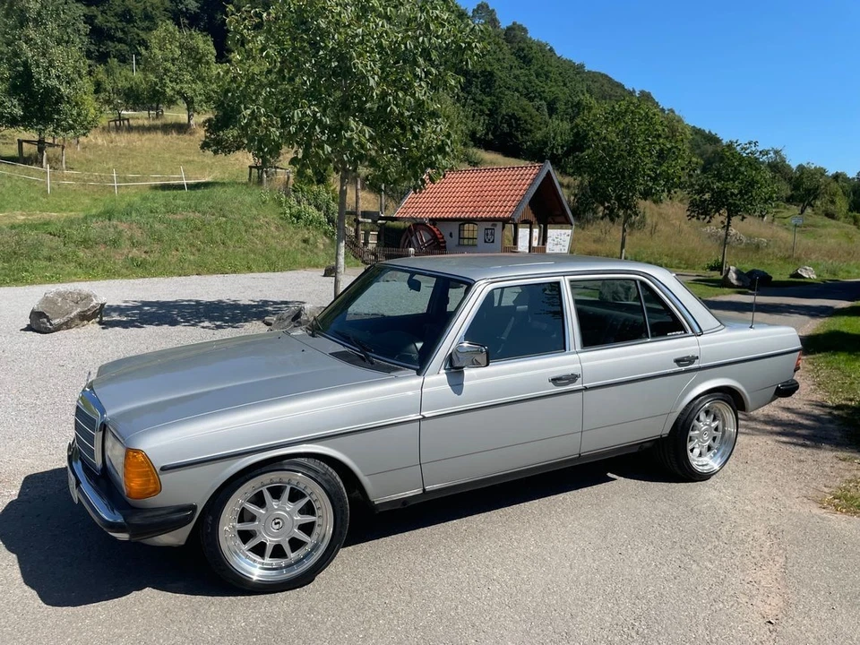 8,5 und 10x17 Mercedes S,SL,W123 Schmidt Touring17 Classic Felgen no carlsson - Bild 3 von 4