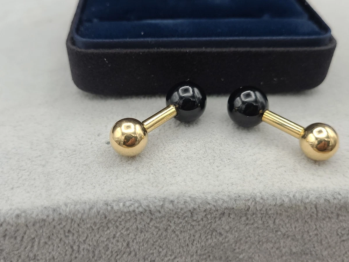 Tiffany & Co. Gold Cufflinks for Men for sale | eBay