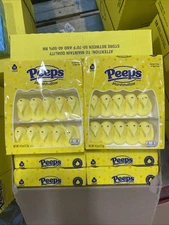 LOT OF 2 Peep’s 30 chicks 4.5oz PEEPS Candy YELLOW Marshmallow CHICKS Exp 11/25
