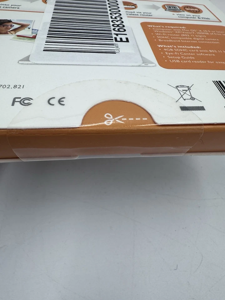 Eye-Fi Geo X2 4GB WiFi SD Card Automatic Geotagging New Factory Sealed - Image 4 of 4