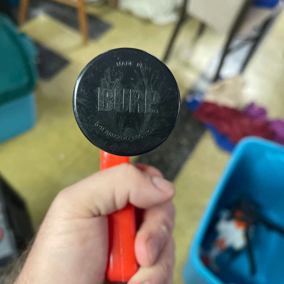 Vintage ACK ACK BURP Toy Ping Pong Ball Gun pump action - Image 2 of 2