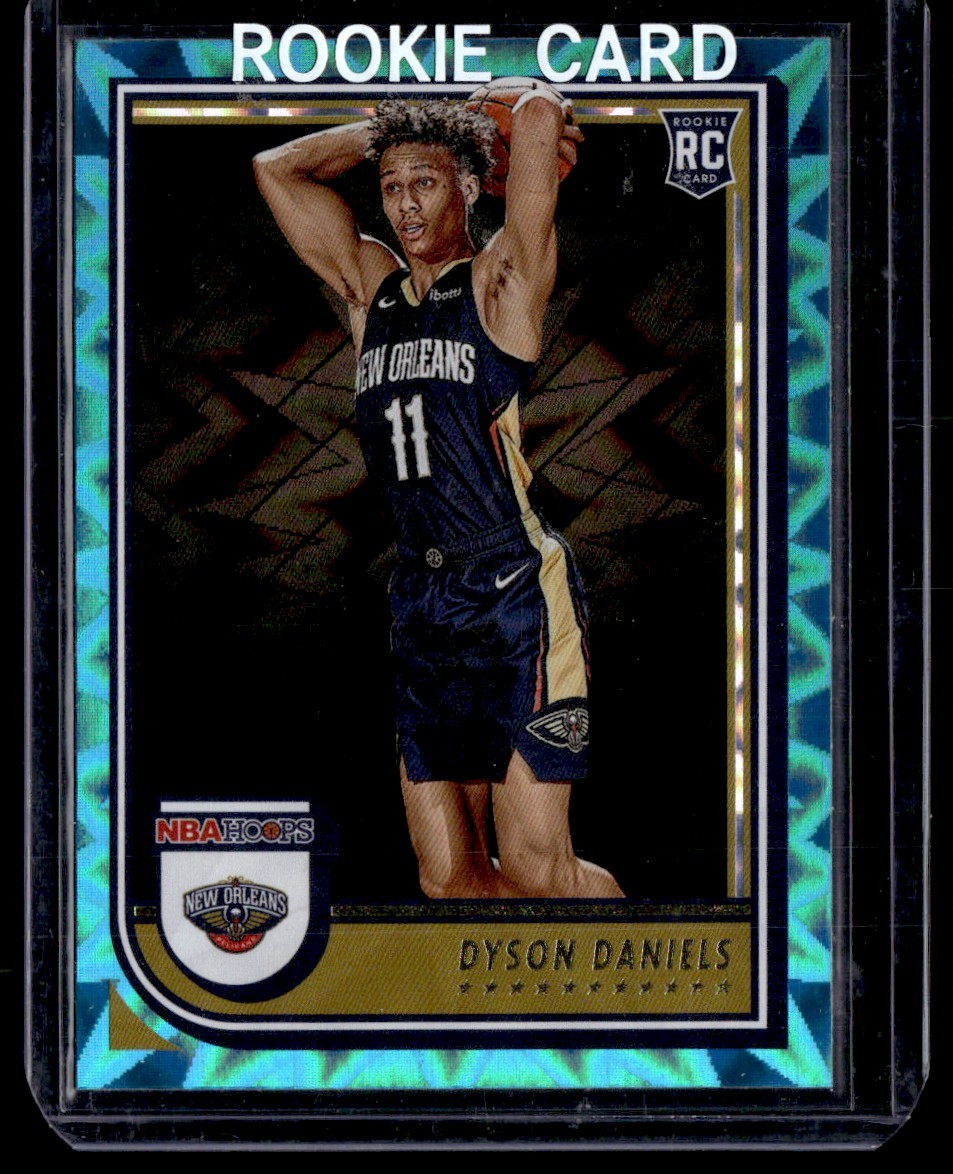 DYSON DANIELS 2022-23 NBA HOOPS TEAL EXPLOSION RC NEW ORLEANS PELICANS #238
