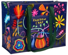 Blue Q Reusable Shoulder Tote Bag - Random Crap - Carry Medium,