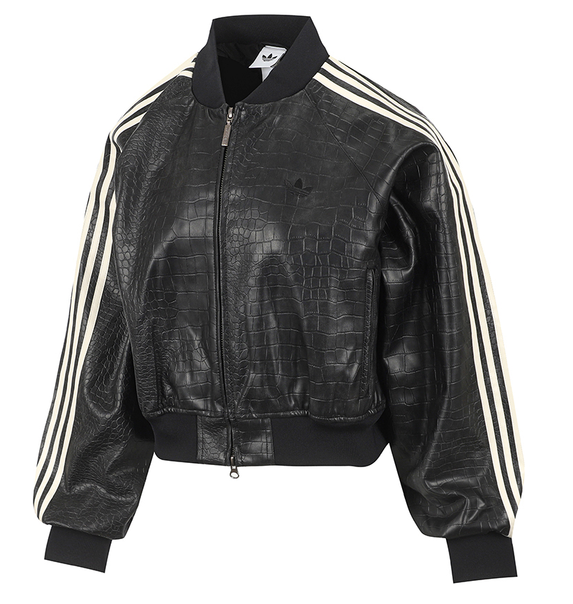 adidas Originals SST Synthetic Leather Jacket Women Casual