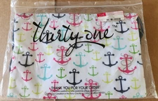 Thirty-One Cinch Sac Bag Drawstring Backpack First Mate NEW Free Shipping
