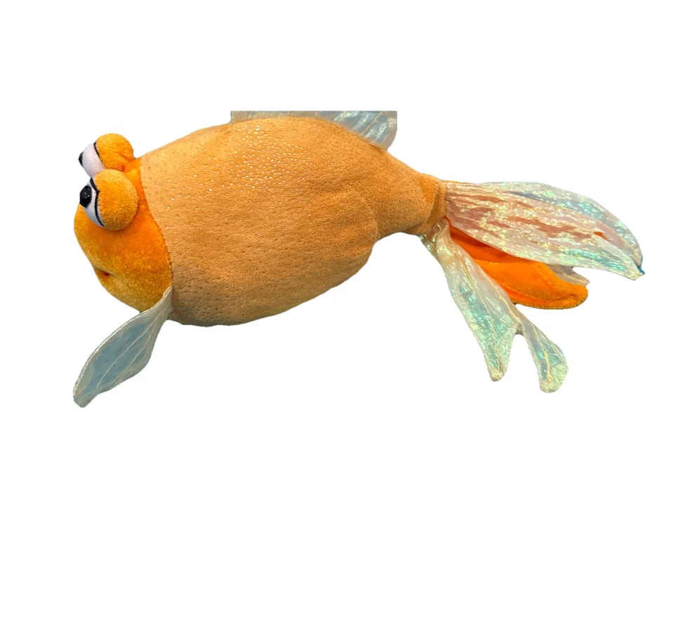 Rare Ganz Webkinz Fantail Goldfish Orange Fish Collectible Plush Stuffed Animal - Image 2 of 4
